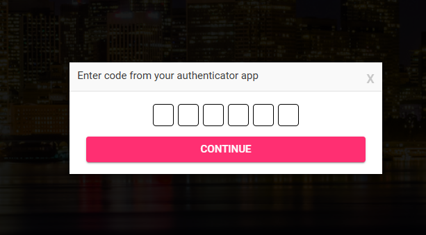 Login with MFA